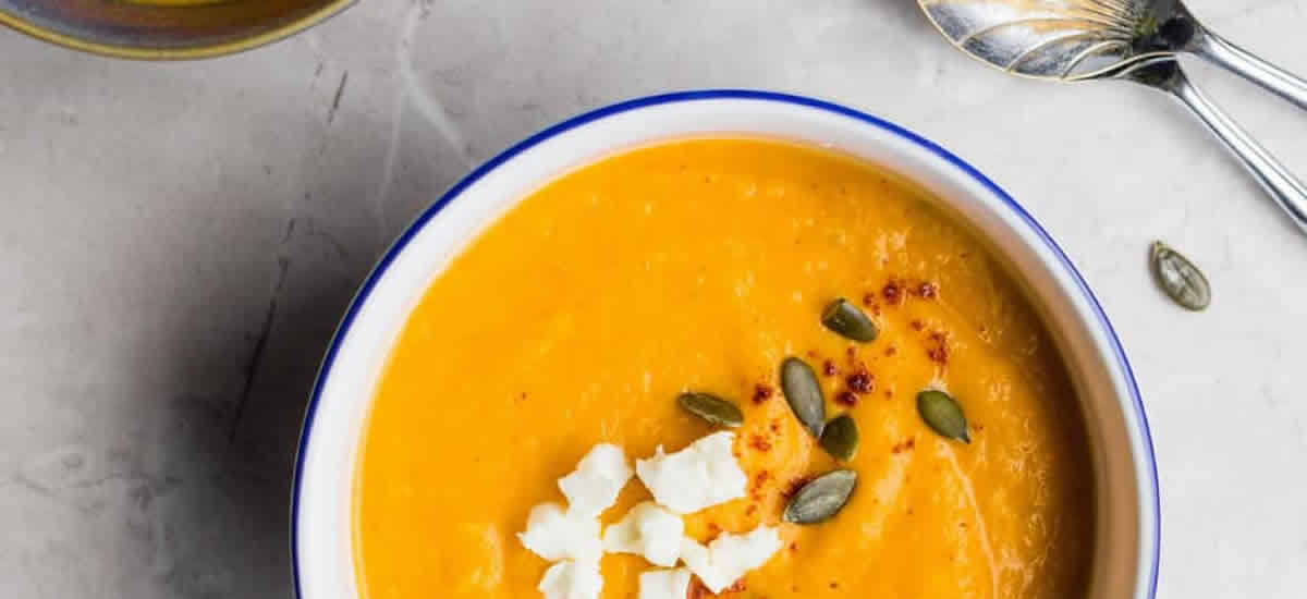 Thai Sweet Potato and Carrot Soup