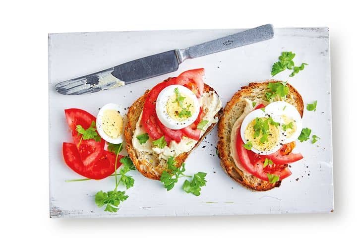 the boiled egg breakfast classic